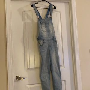 Denim overalls